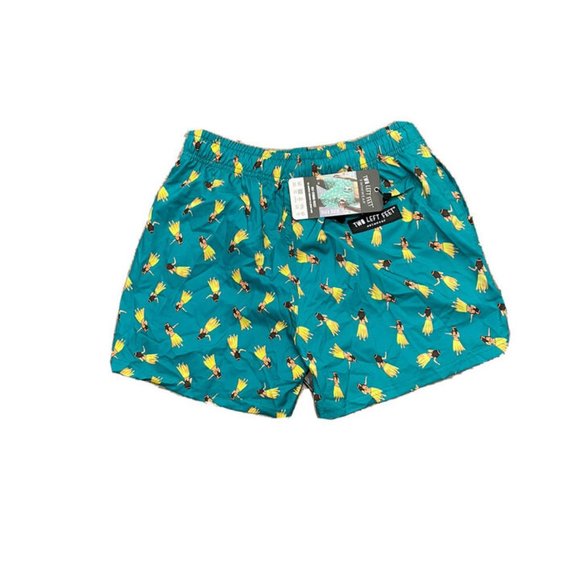 Two Left Feet Hula Hula Men’s Swim Trunks Size Small/30 - Picture 4 of 4